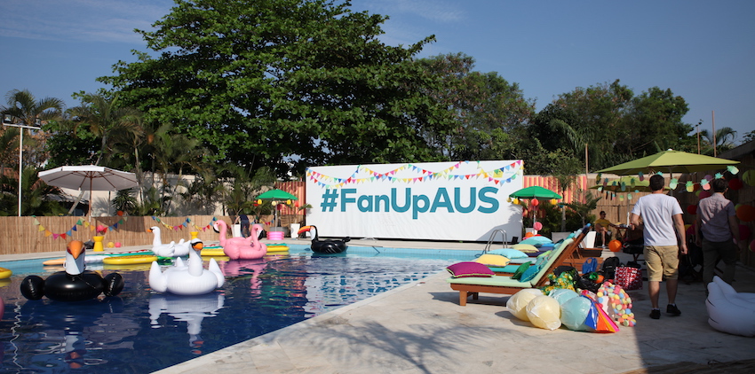 FanUpAUS in Rio