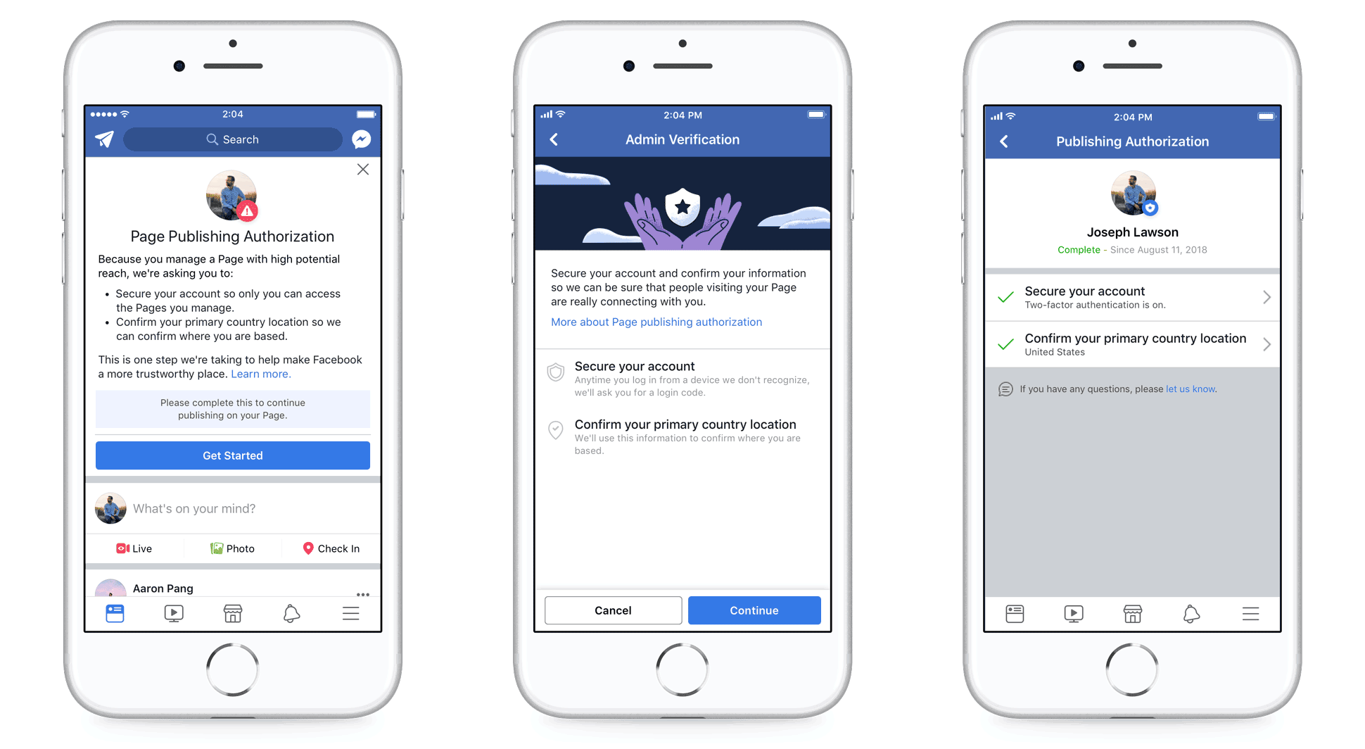 Facebook renforce sa transparence via les administrateurs de pages