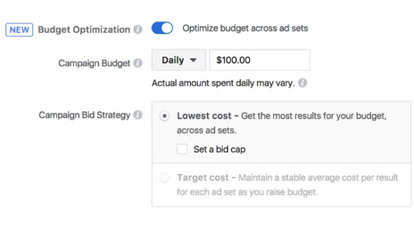 Facebook lance Budget Optimization