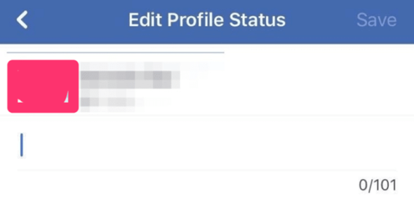 Le retour des profile status Facebook