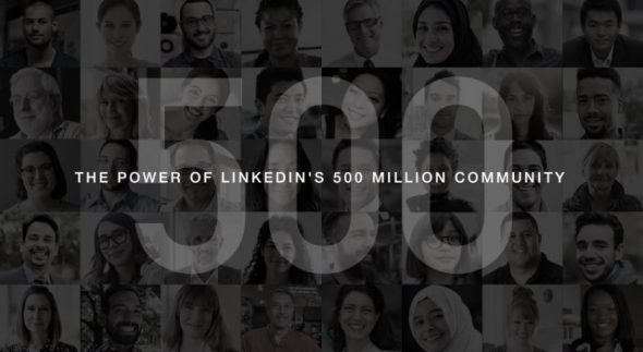 La communauté LinkedIn dépasse le ½ milliard