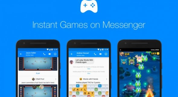 De nouveaux Instants Games sur Facebook Messenger