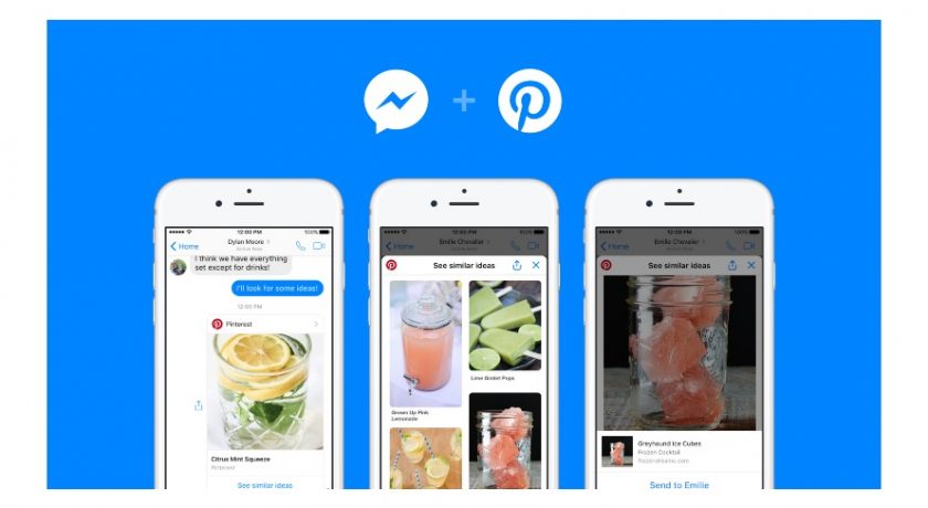 Pinterest lance son bot Facebook Messenger