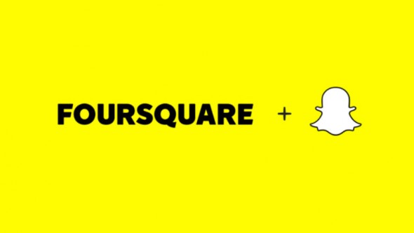 Snapchat signe un accord avec Foursquare