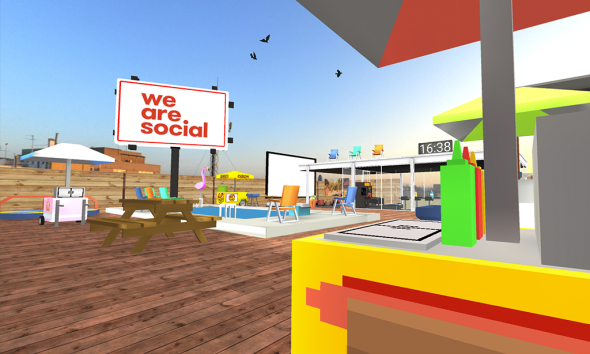 La VR Room WeAreSocial - #SocialVR