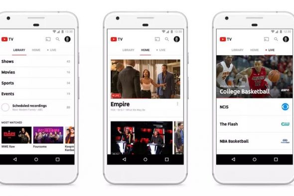 Youtube lance son propre service de télévision en direct