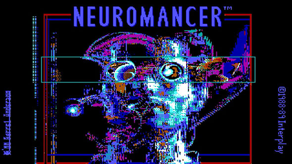 Neuromancer, jeu video tiré du Roman éponyme de William Gibson (1984)