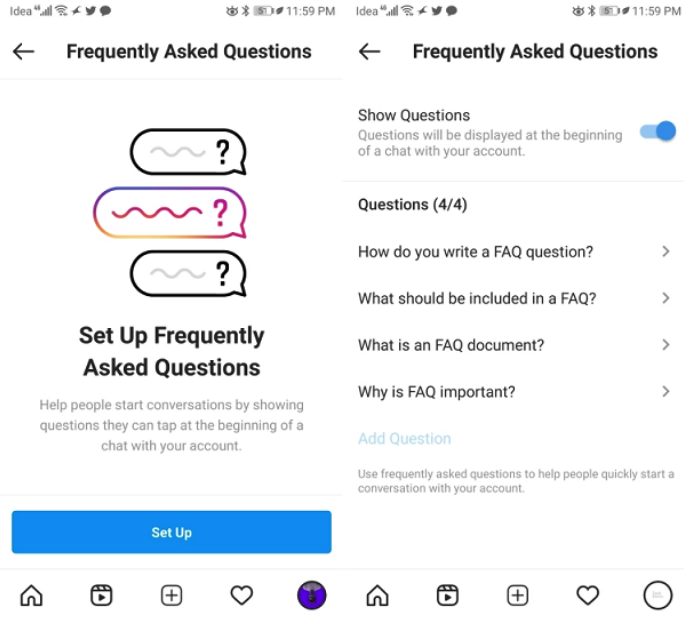 Instagram FAQ
