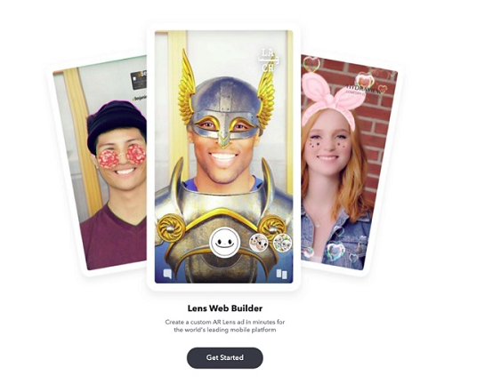Snapchat lancia Lens Web Builder per semplificare la creazione di campagne AR Lens