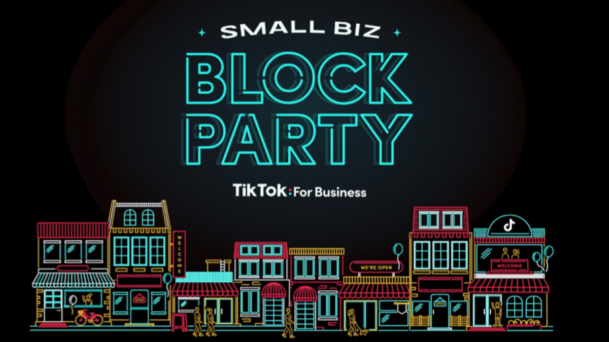 TikTok Small Biz Block Party