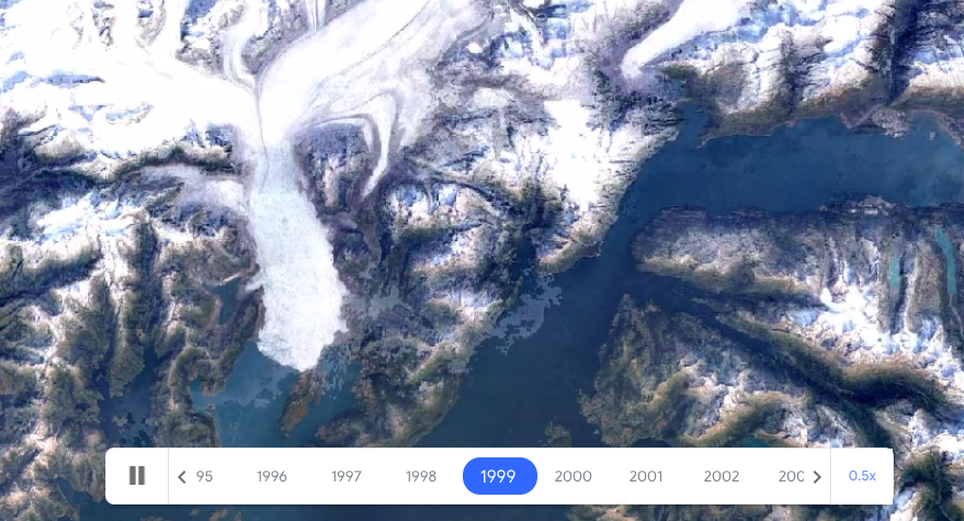 Google Earth timelapse