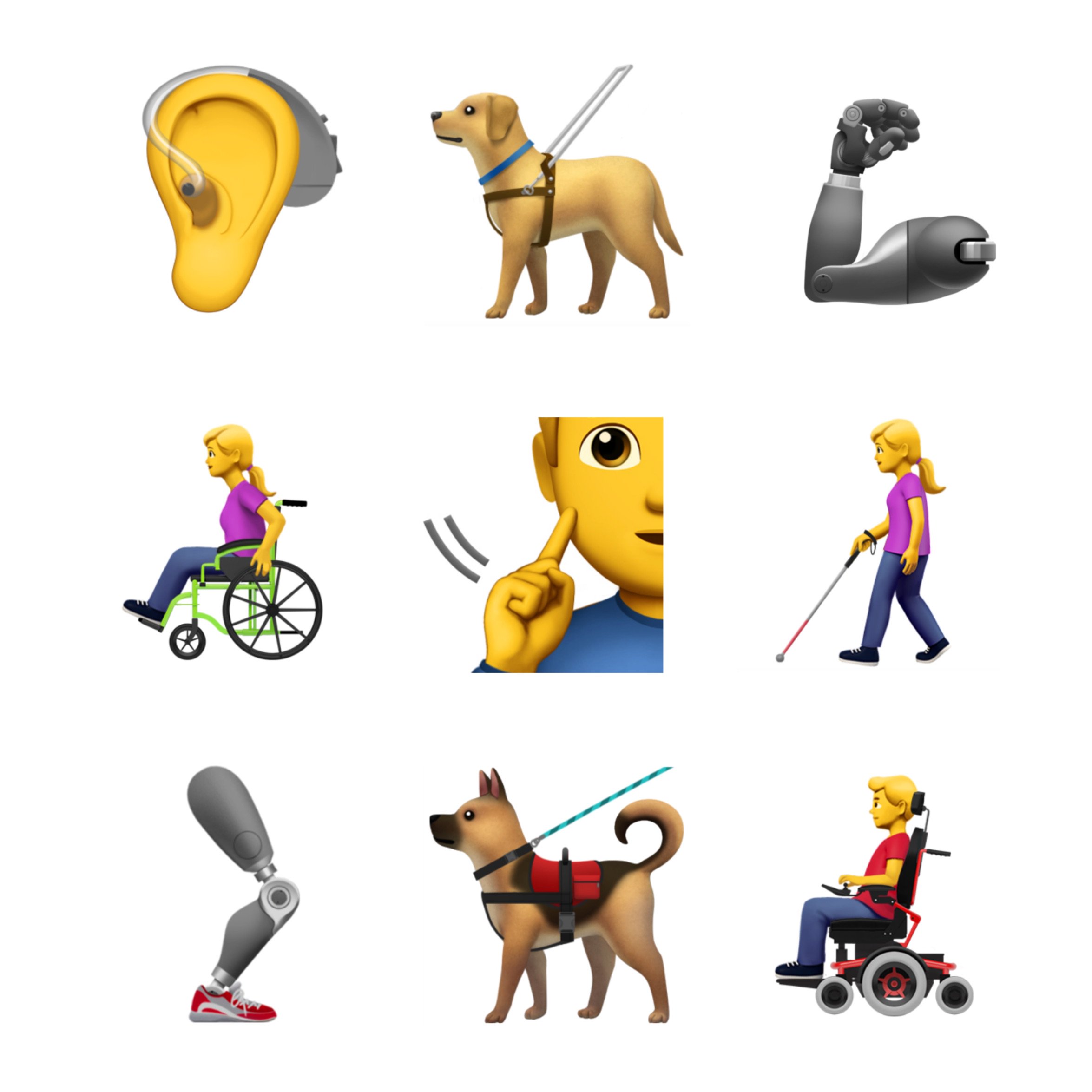 accessibility emoji