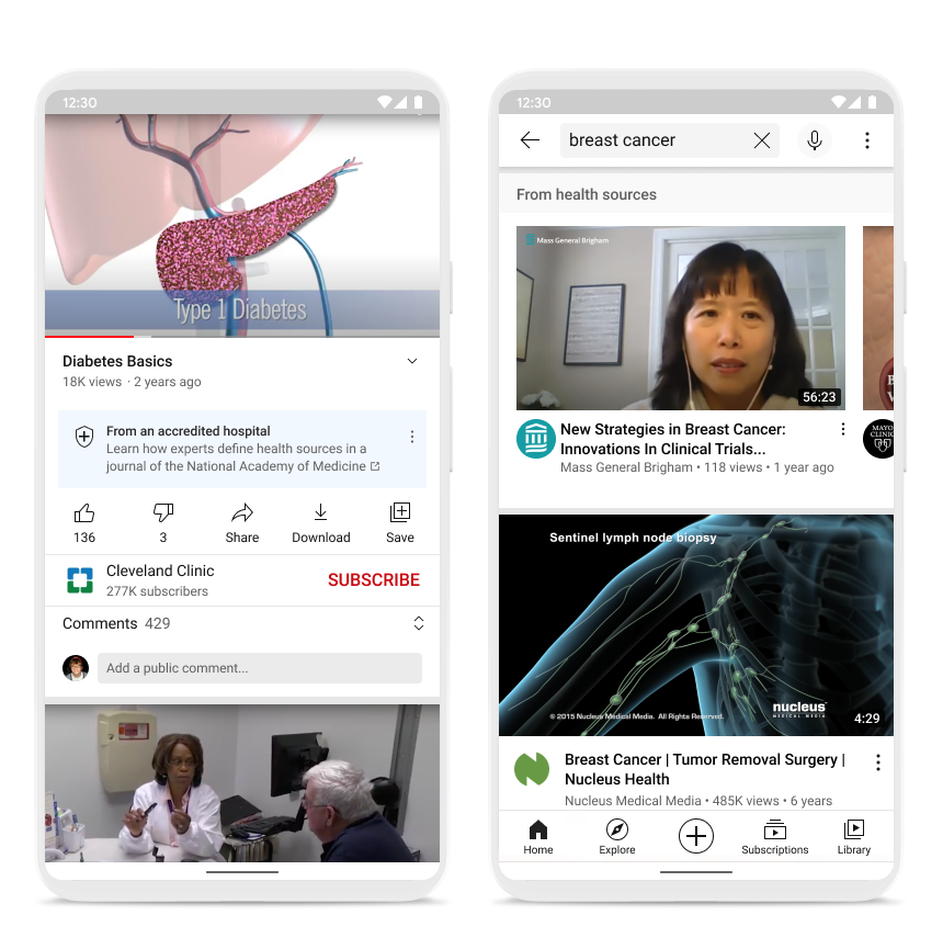 YoTube new ways to help you find answers to your health questions