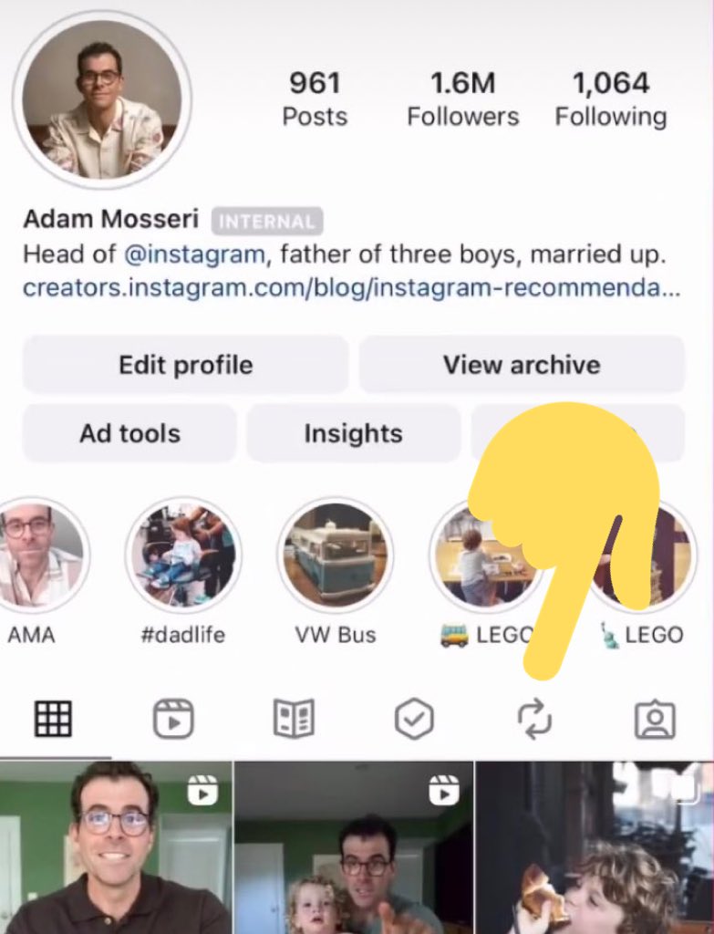 Instagram testa il tasto repost