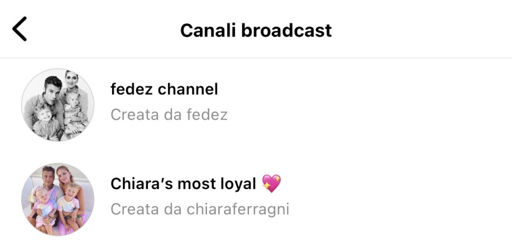 Instagram Broadcast Channel