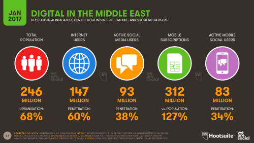 Digital in The Middle East 2017