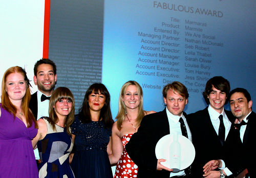 We Are Social picking up Best in Show (Digital) at the FAB Awards