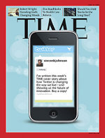 Time magazine's cover story on Twitter