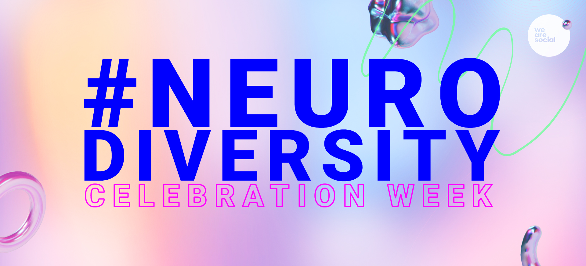 Sharing experiences during Neurodiversity Celebration Week We Are